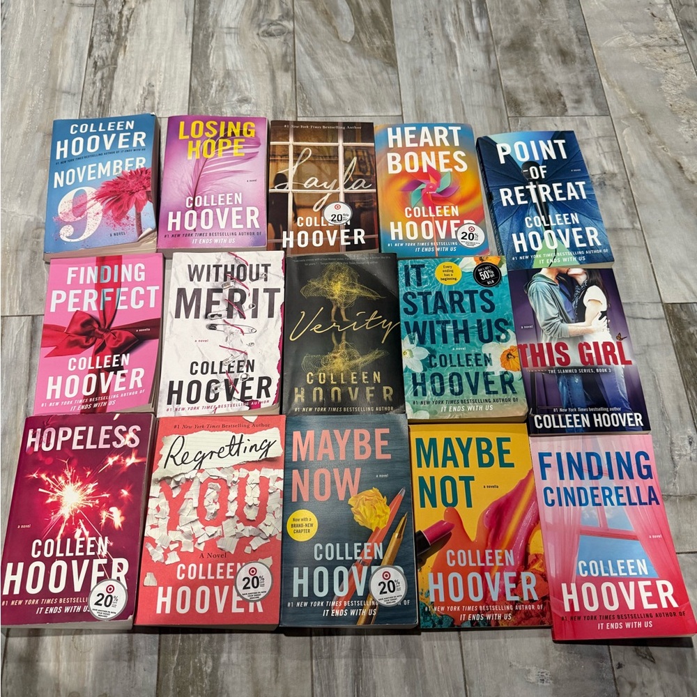 Colleen Hoover Book Collection
